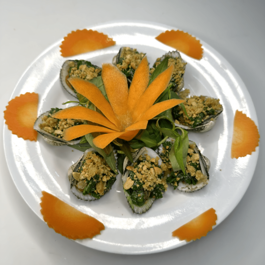 SÒ LÔNG NƯỚNG MỠ HÀNH