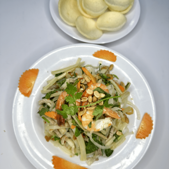 GỎI NGÓ SEN TÔM THỊT