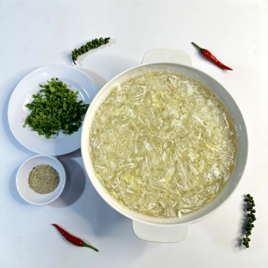 SÚP TUYẾT NHĨ CUA