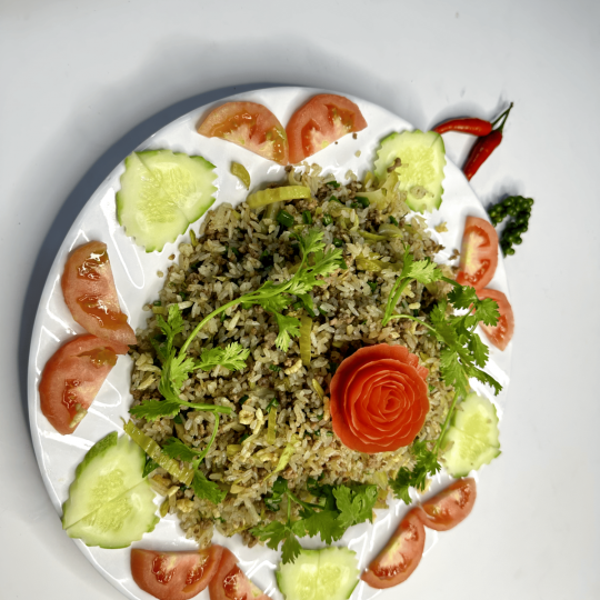 CƠM CHIÊN BÒ BẰM DƯA CẢI