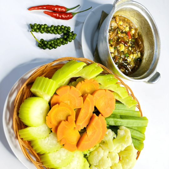 RAU LUỘC THẬP CẨM + KHO QUẸT