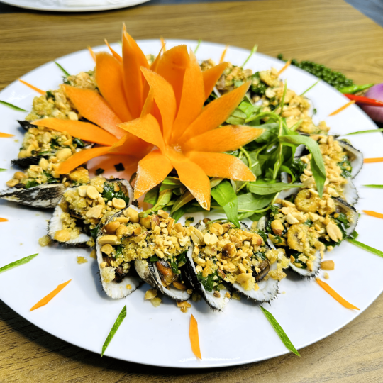 SÒ LÔNG NƯỚNG MỠ HÀNH