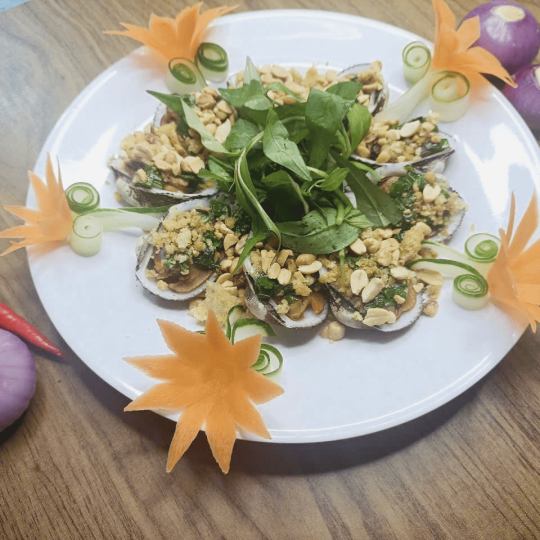 SÒ LÔNG NƯỚNG MỠ HÀNH