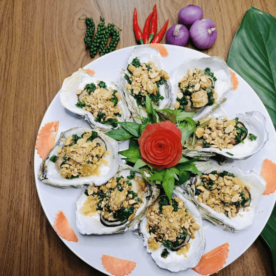 HÀU NƯỚNG MỠ HÀNH