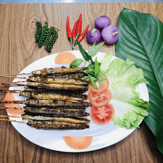 CÁ KÈO NƯỚNG MUỐI ỚT