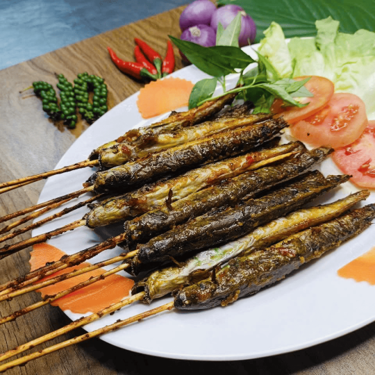CÁ KÈO NƯỚNG MUỐI ỚT