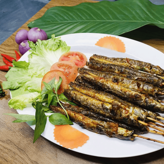 CÁ KÈO NƯỚNG MUỐI ỚT