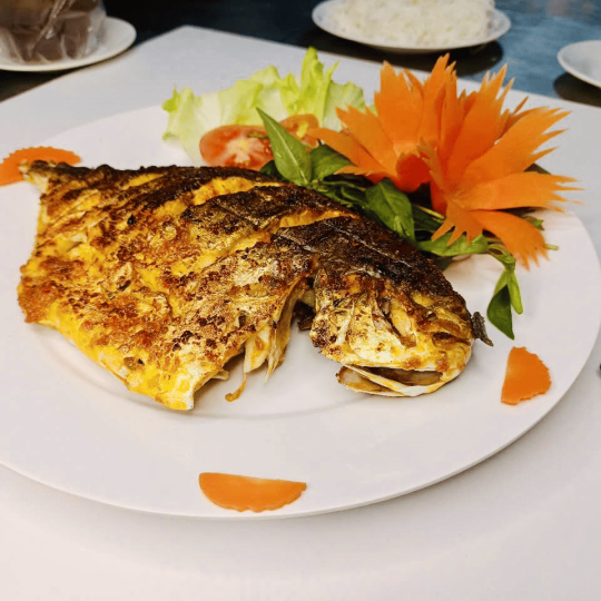 CÁ CHIM NƯỚNG MUỐI ỚT