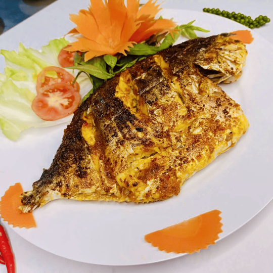 CÁ CHIM NƯỚNG MUỐI ỚT