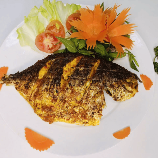 CÁ CHIM NƯỚNG MUỐI ỚT