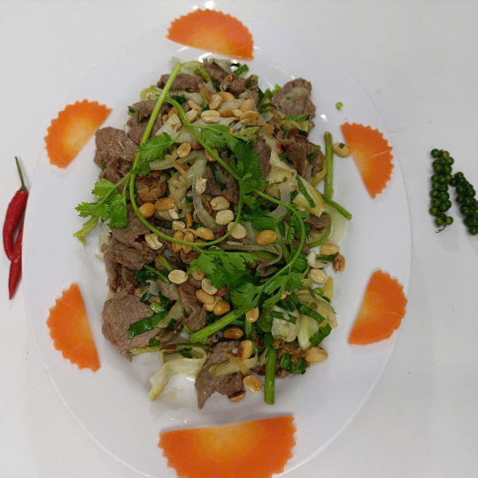 GỎI BÒ BÓP THẤU