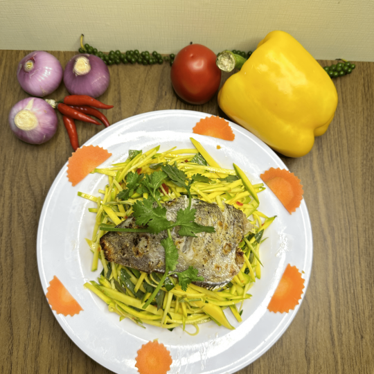GỎI XOÀI KHÔ CÁ SẶC