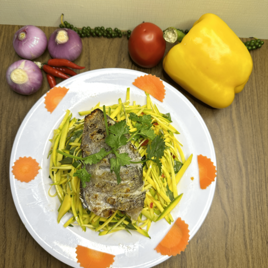 GỎI XOÀI KHÔ CÁ SẶC