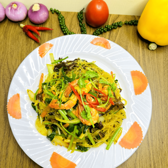 MIẾN XÀO HẢI SẢN