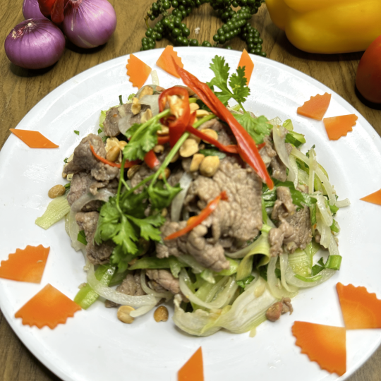 GỎI BÒ BÓP THẤU