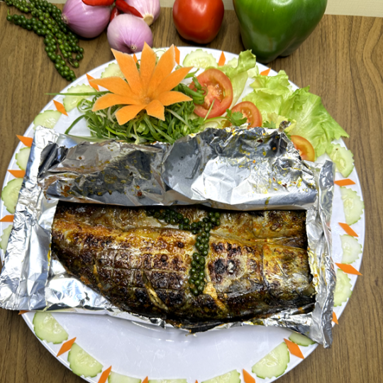 CÁ SAPA NƯỚNG GIẤY BẠC