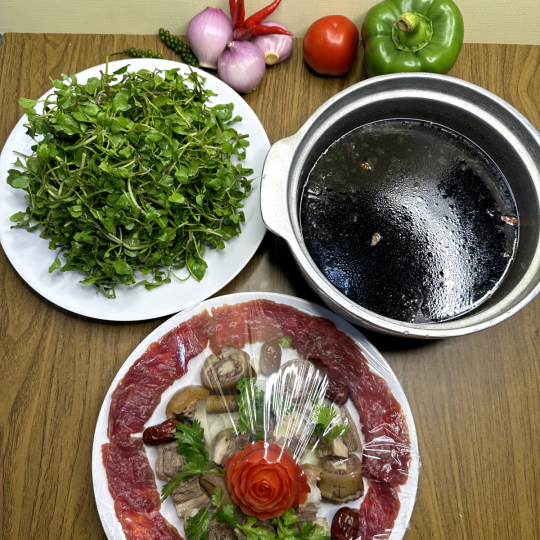 ĐUÔI BÒ TIỀM THUỐC BẮC