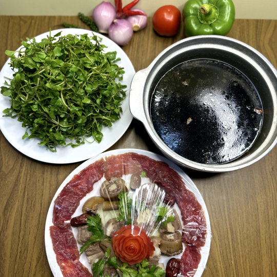 ĐUÔI BÒ TIỀM THUỐC BẮC