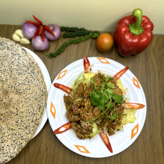 GỎI BÒ LÁ CHANH