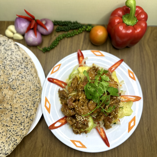 GỎI BÒ LÁ CHANH