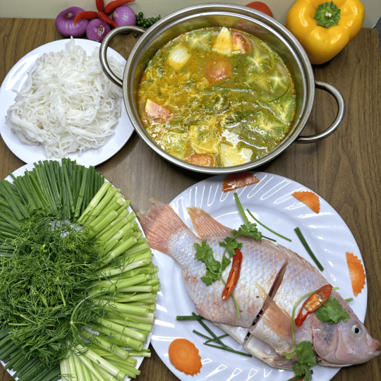 CÁ DIÊU HỒNG NẤU RIÊU