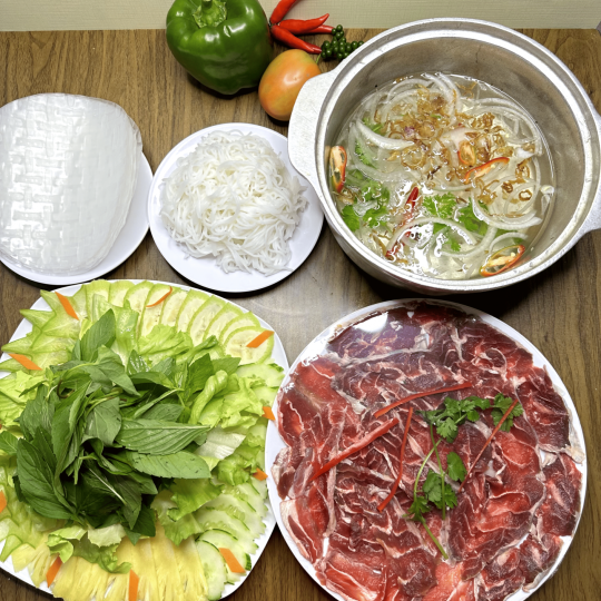 BẮP BÒ NHÚNG GIẤM