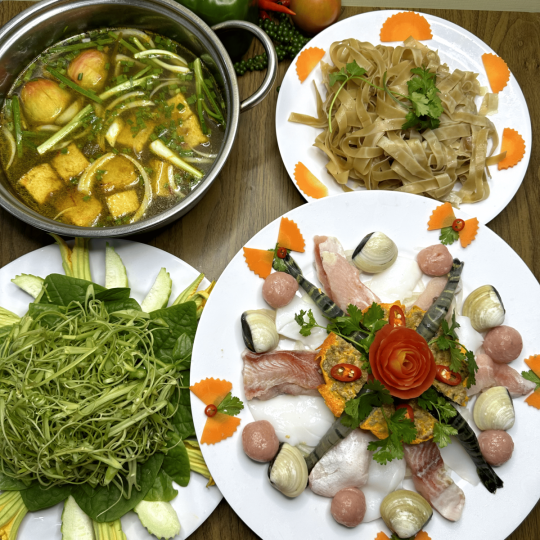 LẨU CUA ĐỒNG HẢI SẢN