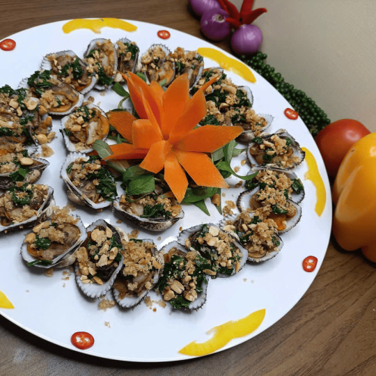 SÒ LÔNG NƯỚNG MỠ HÀNH