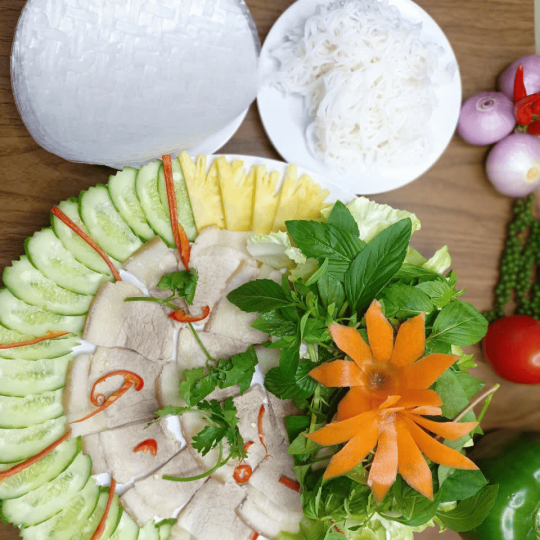 THỊT LUỘC MẮM NÊM