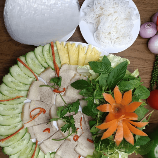 THỊT LUỘC MẮM NÊM