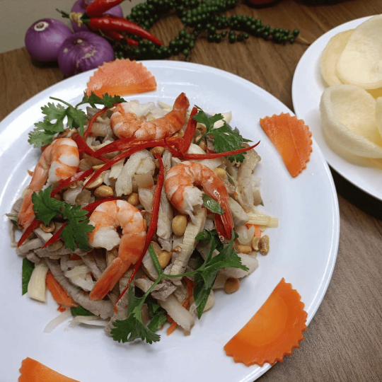 GỎI BỒN BỒN TÔM THỊT