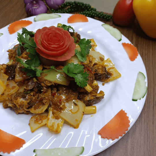 LƯƠN XÀO SẢ ỚT