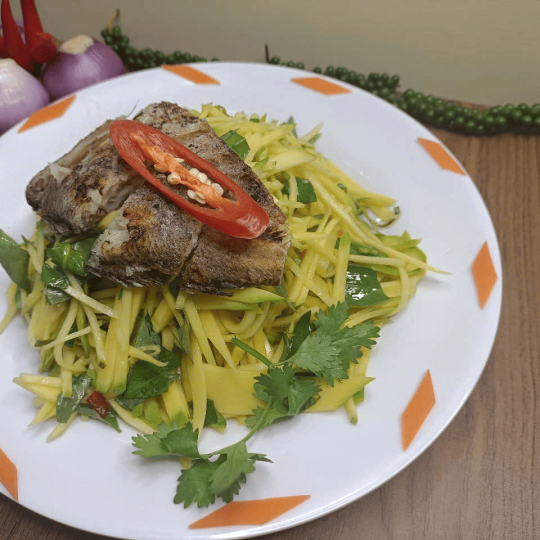 GỎI XÀO KHÔ SẶC
