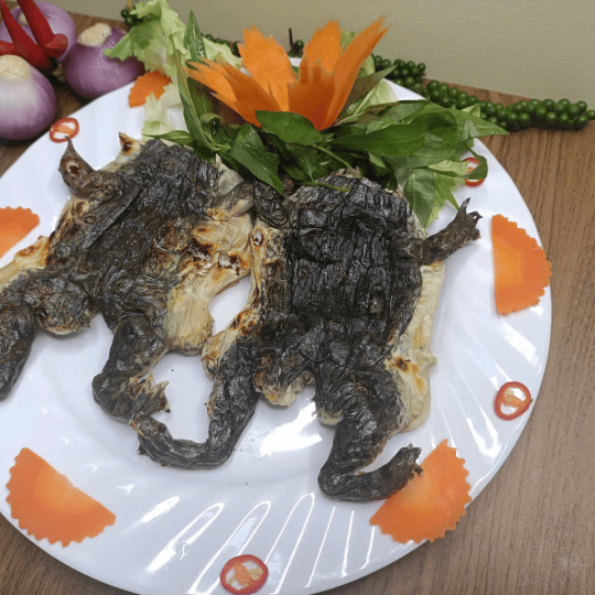 ẾCH NƯỚNG MỌI