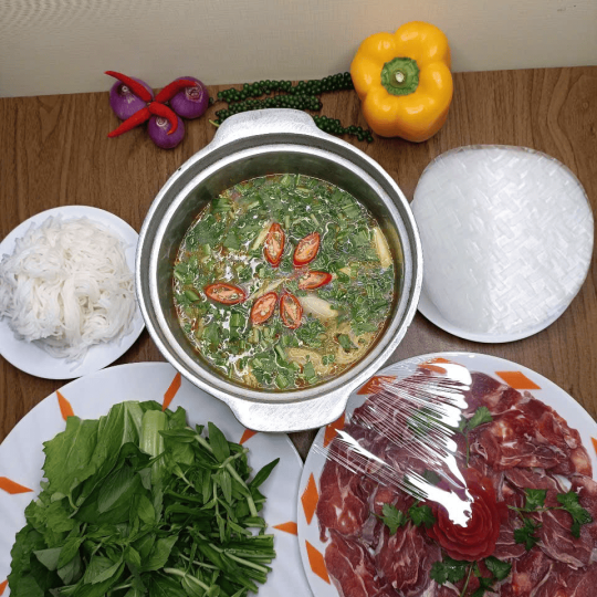 BẮP BÒ NHÚNG MẺ