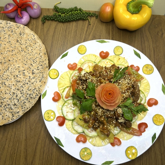 GỎI DÊ LÁ CHANH