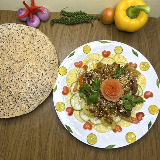 GỎI DÊ LÁ CHANH