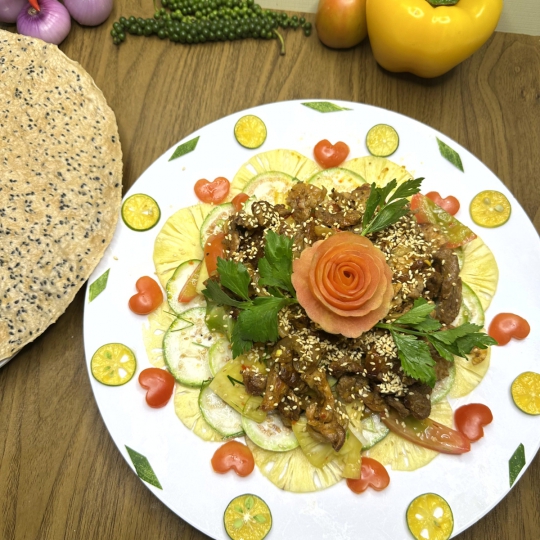 GỎI DÊ LÁ CHANH