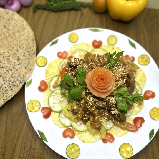 GỎI DÊ LÁ CHANH