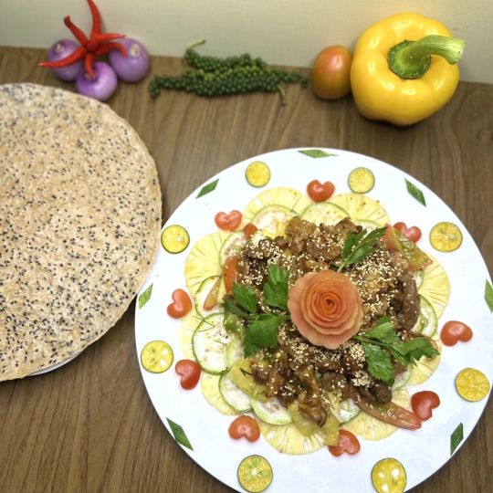 GỎI DÊ LÁ CHANH