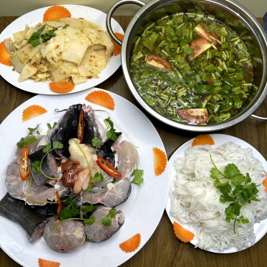 CÁ LĂNG NẤU MĂNG