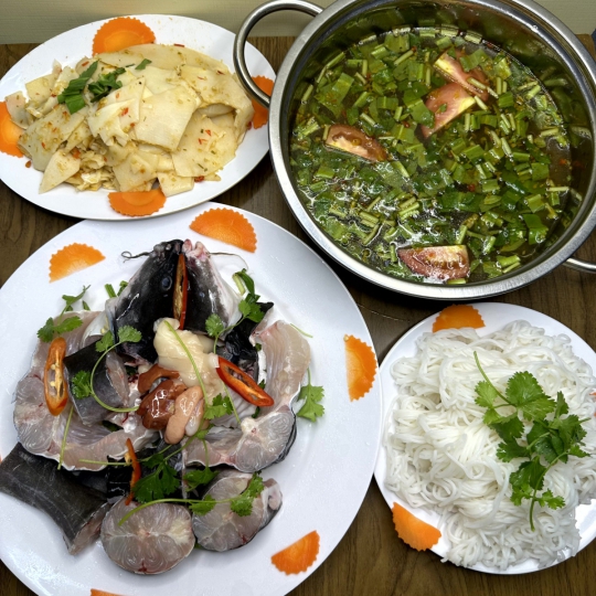 CÁ LĂNG NẤU MĂNG