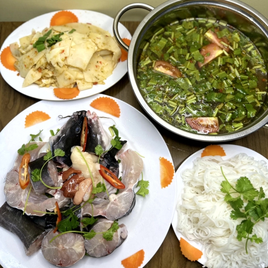 CÁ LĂNG NẤU MĂNG