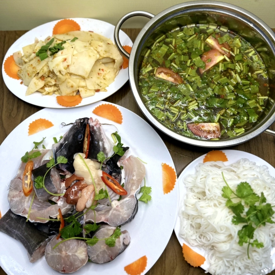 CÁ LĂNG NẤU MĂNG