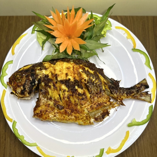 CÁ CHIM NƯỚNG MUỐI ỚT