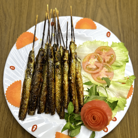 CÁ KÈO NƯỚNG MUỐI ỚT