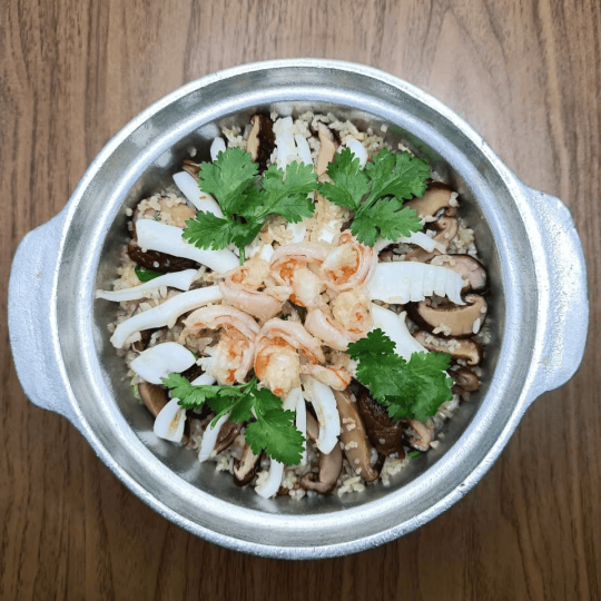 CƠM TAY CẦM HẢI SẢN