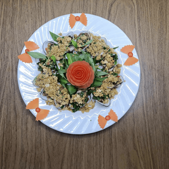 SÒ LÔNG NƯỚNG MỠ HÀNH