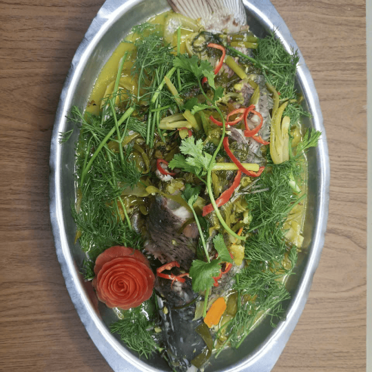 CÁ CHÉP OM DƯA