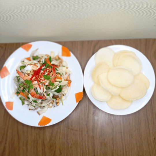 GỎI NGÓ SEN TÔM THỊT